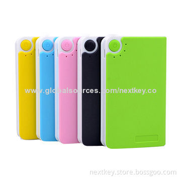 Book Design Dual USB Portable Power Stations, Built-in Polymer Batteries, for iPhone, 11,200mAh